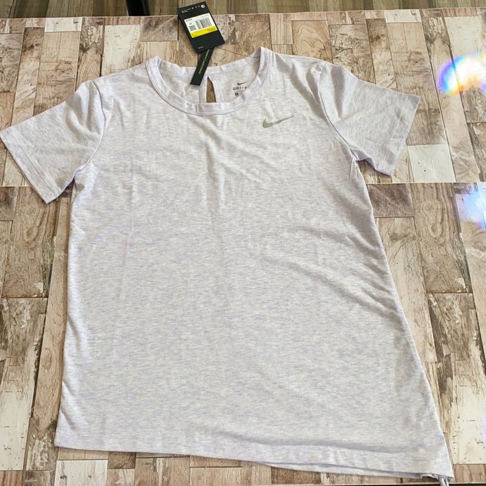 NWT- Nike Running Shirt - Light Purple, Size S